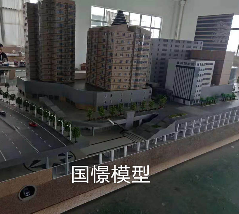 布尔津县建筑模型