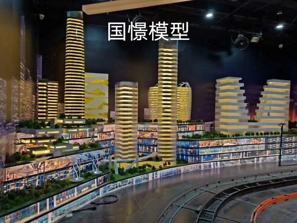 布尔津县建筑模型