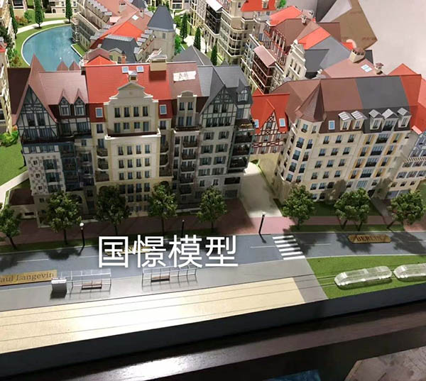 布尔津县建筑模型