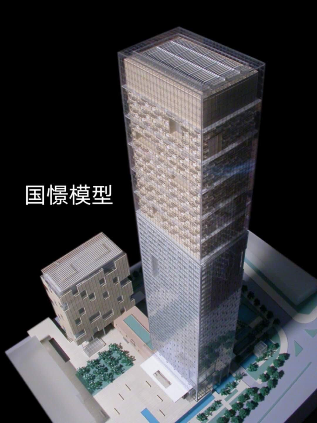 布尔津县建筑模型