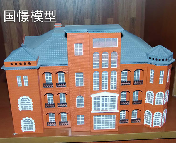 布尔津县建筑模型