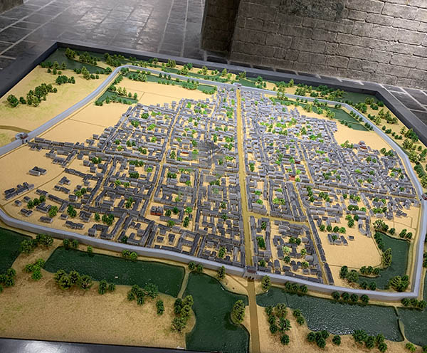 布尔津县建筑模型