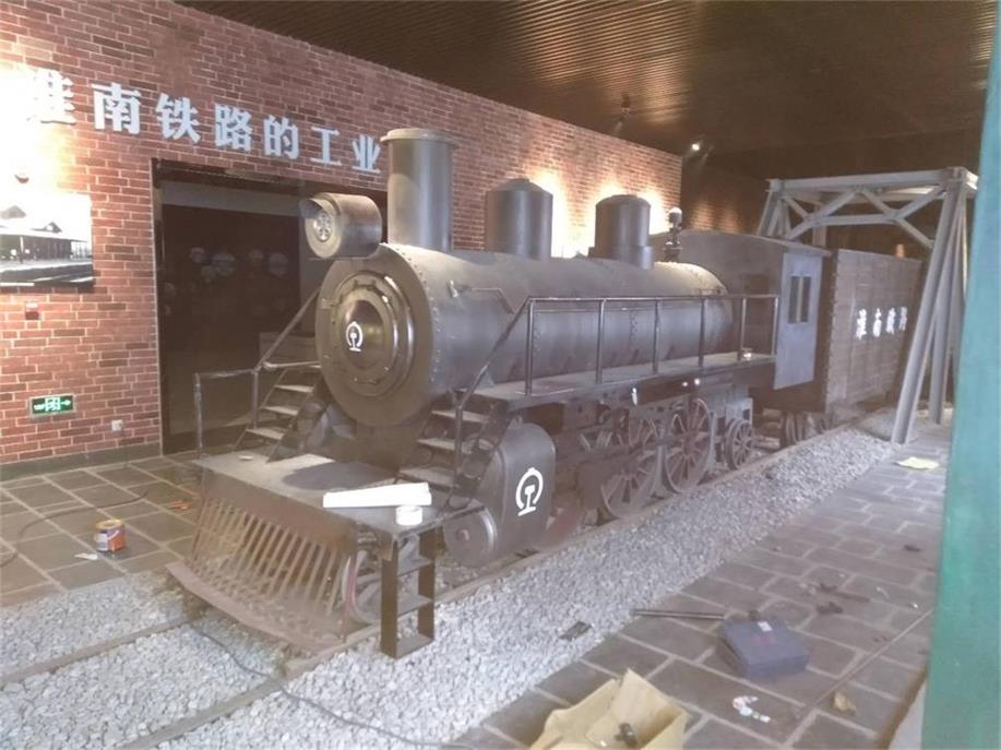布尔津县蒸汽火车模型
